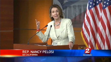 Representative Nancy Pelosi on KATU 2